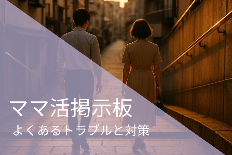 注意!ママ活掲示板でよくあるトラブルと対策